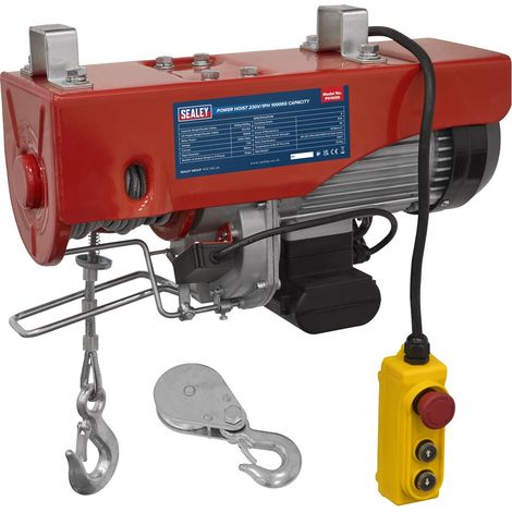 Sealey PH1000 Power Hoist 230V/1ph 1000kg Capacity (1/5)