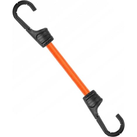 Set di 2 corde elastiche con ganci 8 mm 80 cm Bradas