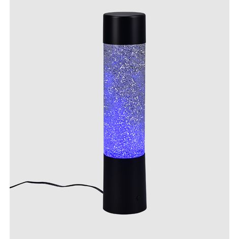 Sourcing Glitter lámpara de mesa LED negra 34 cm (1/5)