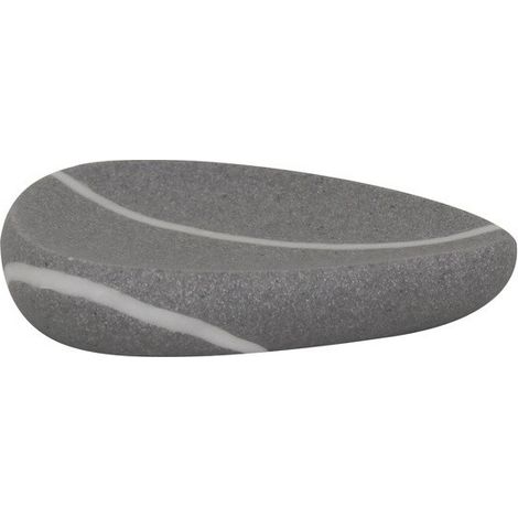 Jabonera de poliresina ZEN Gris MSV (1/3)
