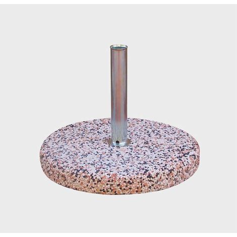 Base per Ombrellone Cantiere Tri Plok - Graniglia - 50kg - 60cm
