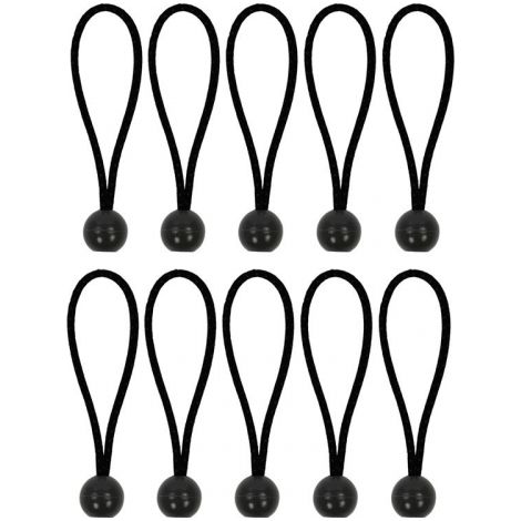 ProPlus 365644 Zeltspanner-Set Zeltspanner-Set 10 Stück - elastisch 15cm mit Kunststoffball 10 S (1/3)