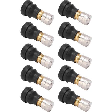 Lot de 10 valves de vide pour pneus tubeless de trottinette électrique Xiaomi M365 Pro (diamètre inférieur à 9 mm), longueur 2 cm. (1/4)