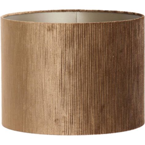 Light & Living - paralume - Flair - marrone - tessile - Ø 25cm -