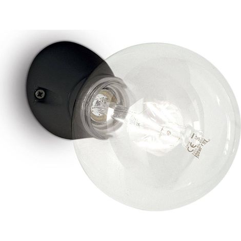 Ideal Lux Winery - Applique à 1 lumière noire (1/2)