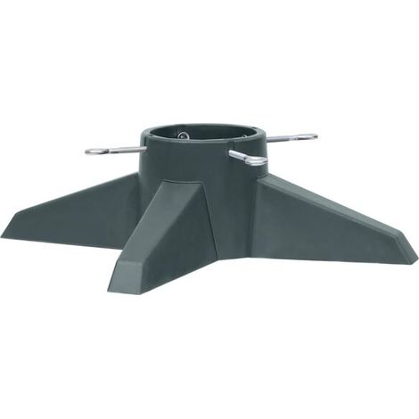 Support pour sapin de Noël vert 55,5 x 55,5 x 15 cm (1/5)