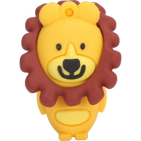 Niedlicher 3D-USB-2.0-Stick in Löwenform (16 GB) – Ideales Geschenk für Familie, Freunde und Studenten (1/5)