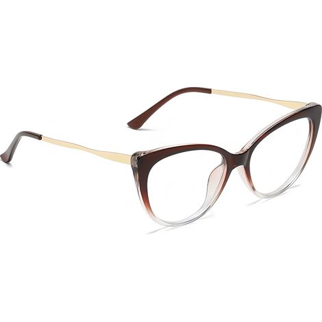 1 paire lunettes anti-lumière bleue, monture transparente, verres clairs sans correction, pour usage prolongé devant écran (1/5)
