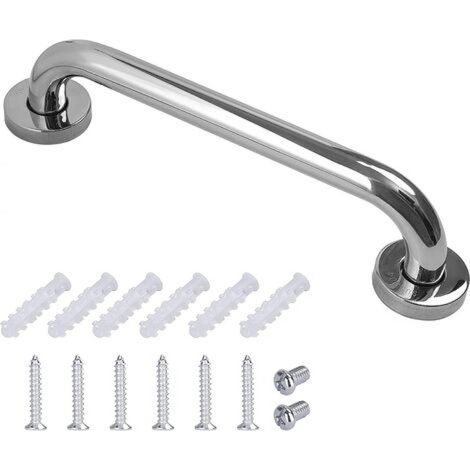 Barra De Sujeción Para Bañera - Acero Inoxidable - 30 Cm - Para Baño Y Aseo - 1 Unidad (1/5)