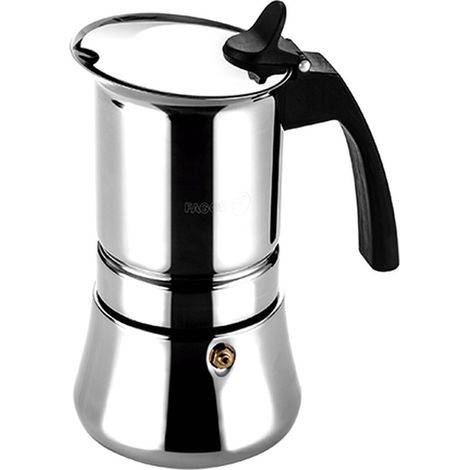 Fagor Etnica Caffettiera Italiana Argento 10 Tazze (1/5)