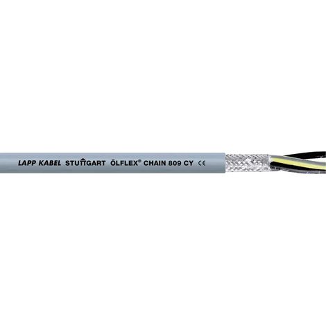[NEUWERTIG] B-Ware Lapp Schleppkettenleitung Leitung ölflex Chain 809 Cy 7 G 0.75 Mm² Grau 50 M