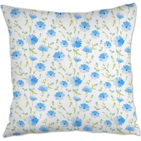 Housse de coussin carréesolide pour chambre à coucher salon décoration de la saint-valentin (1/5)
