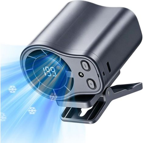 Ventilateur Pour Voiture Affichage LED Faible Bruit (1/5)