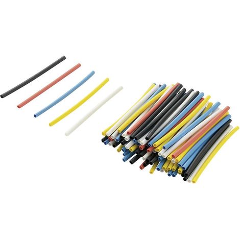 Assortiment de gaines thermorétractables 2:1 TRU COMPONENTS RPS1 1571318