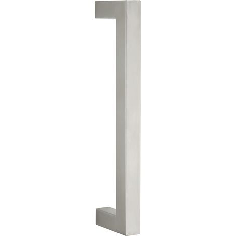 Coppia di maniglie in acciaio inox 25x25 per porta a battente ea 300 mm - THIRARD