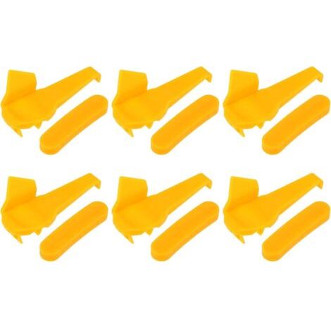 Lot de 6 têtes de démontage de pneus en plastique pour changeur de pneus (1/5)