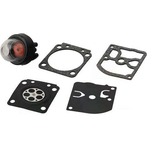 Kit de réparation pour membrane et joint de carburateur compatible avec FS120, FS200, FS250, FS300, FS350, FS400, FS450 et FS480 (1/5)
