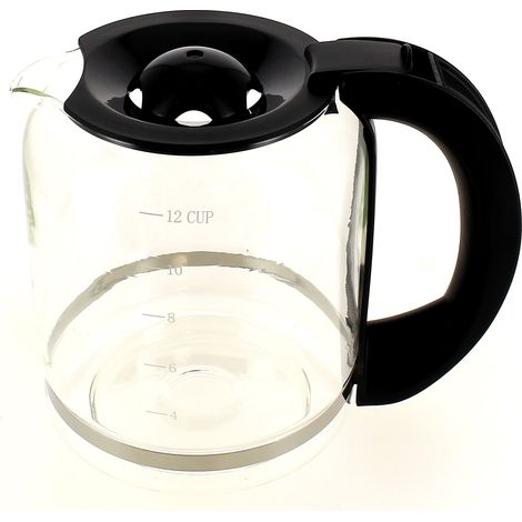 Caraffa nera da 12 tazze per macchina da caffè quigg