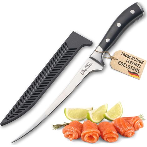 Couteau Cuisine Professionnel – Acier Inoxydable Allemand, 18 cm (1/5)