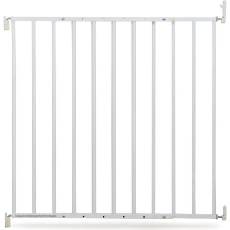 Kindersicherheitsgitter – Breite von 60 bis 107 cm – Höhe 72 cm - BS-METAL-107 (1/3)