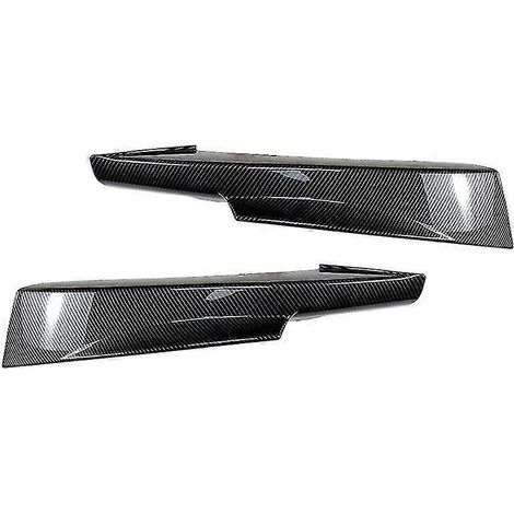 Frontstoßstangenlippe, Diffusor, Karosserie-Spoiler, Stoßstangenschutz für BMW 3er E90 E91 LCI M Sport 2009–2012 – Carbon-Optik