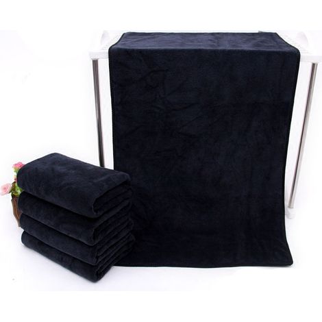 Lot de 4 serviettes de haute qualité, 35 x 75 cm, pur coton. (1/5)