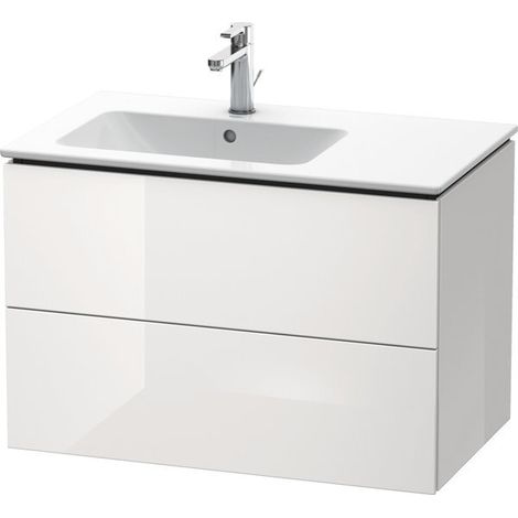 Duravit L-Cube Meuble sous-lavabo suspendu, 2 tiroirs, vasque à (1/5)