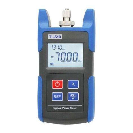 Compteur De Puissance Optique TL510,Testeur De Câble Réseau, Instrument De Mesure De Détecteur De Puissance Optique De Haute Précision (1/4)