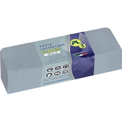 Abrasive Paste for Plastics PL3 150g Polishing Ultra Fine Polishing Clear Plastic Plexiglas Polycarbonate Remove Scratches Plastics Abrasive Paste Plexiglass Renew Headlight (1/5)