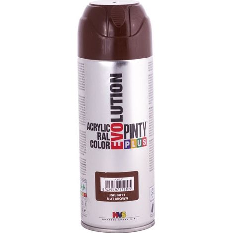 PEINTURE AÉRO ACR. MARRON NOIX MAT (1/4)