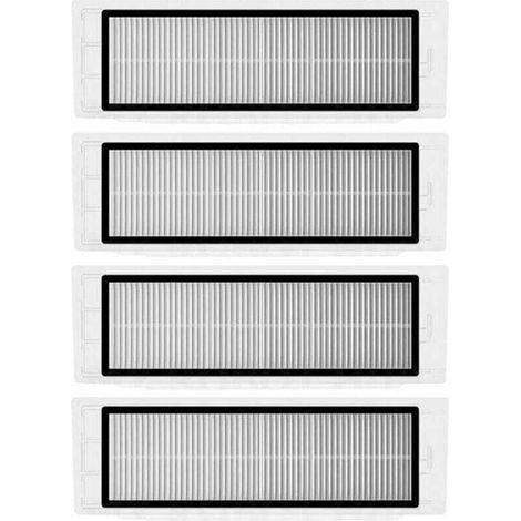 Lot de 4 filtres Hepa pour aspirateur Xiaomi Roborock S6 S5 MAX S60 S65 S5 S50 S55 E25 E35