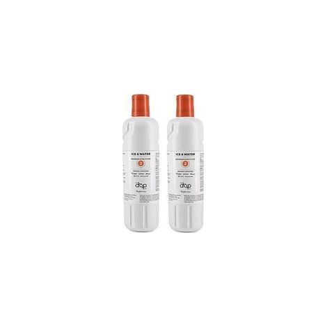Lot de 2 filtres (EDR2RXD1) Réfrigérateur, filtre à eau du réfrigérateur (1/5)