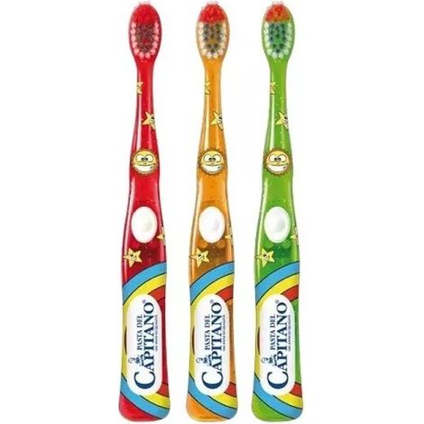 1 Pezzo Spazzolino a Batteria Musicale a Led Pasta del Capitano (1/2)