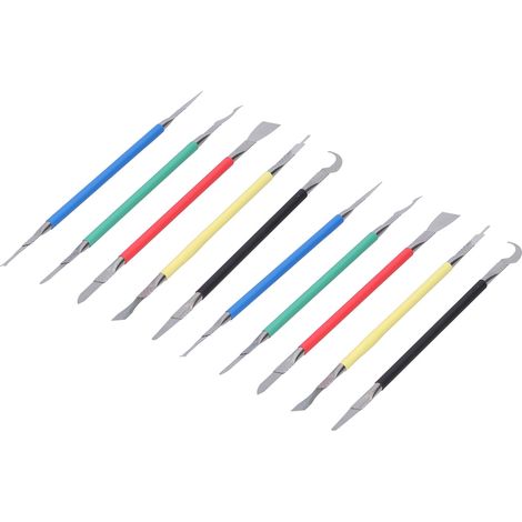 Kit de 2 lames fines 5 en 1 pour la réparation de puces CI, dissolvant de NAND pour processeur et BGA, outil de maintenance, dissolvant de colle pour 5 pièces. (1/5)