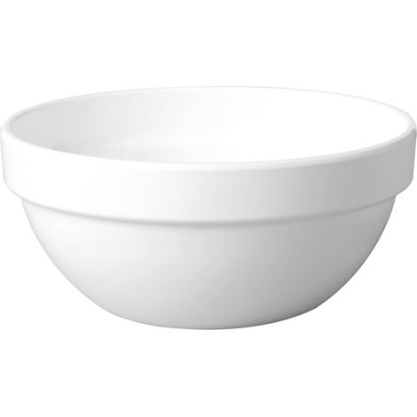 APS 79024 FRIENDLY, ciotola in plastica riciclata (PET), Ø 14 cm, altezza 6,5 cm, 0,5 litri, bianco (1/5)