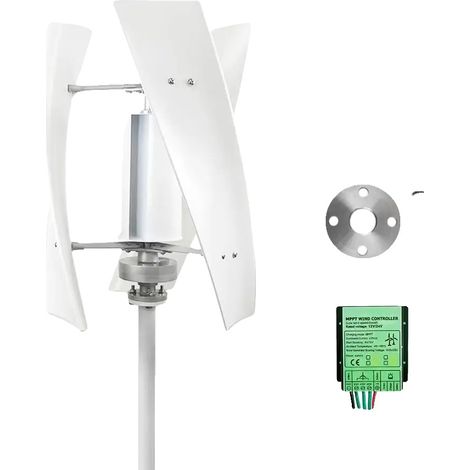 Generador de turbina eólica, potencia de salida de 3000 W, diseño de eje vertical, con MPPT-a gratuito, 3000 W-a, 48 V (1/2)