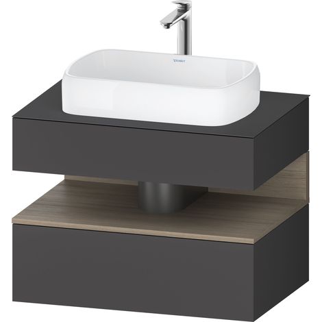 Duravit Collection One Meuble sous-vasque avec console, 1 tiroir,
