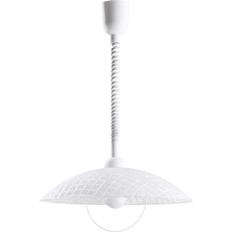 Eglo Pendelleuchte Alvez weiß Ø 42 cm E27, weiß Deckenlampen & Kronleuchter (1/3)