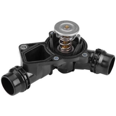 BUNTHAUS Thermostat, 11531437040 thermostat avec boîtier et joint plastique et métal Boîtier d'eau de thermostat pour E46 E39 X5 X3 Z3 Z4 330i 525i 530i 325i