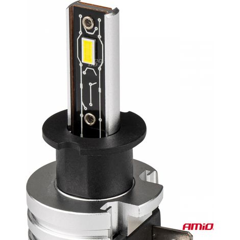 Ampoules LED pour voiture série H-mini H3 6500K Canbus AMIO-03330 (1/5)