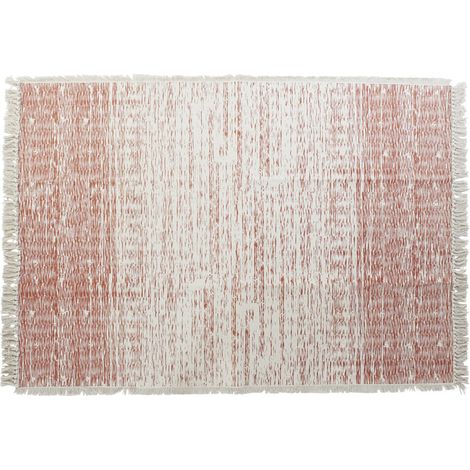 Tapis Coton 160X230X1 900 Gsm, Flecos Orange (1/4)