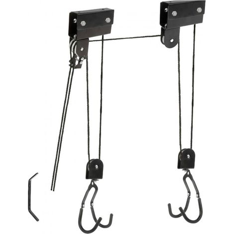 M-Wave Lift Strong Ascenseur de velo Mixte, Noir