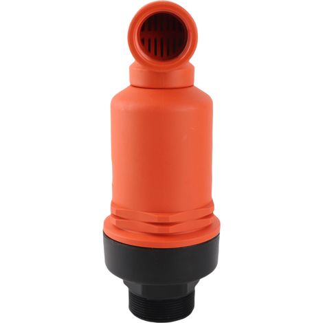 Válvula de escape para riego agrícola, válvula de entrada de escape para riego automático, accesorios de riego por goteo para jardinería y paisajismo EVA0163, válvula de escape de 2 pulgadas (1/5)