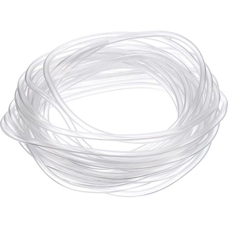 Tube en PVC, 2mm ID x 3 mm OD x 0.5mm Épaisseur, Tuyau Aquarium, Tube en PVC Transparent de 4m de Long, Tuyau D'Eau en Plastique Léger et Flexible pour L'Aquaponie (1/5)