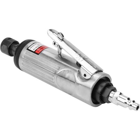 Pneumatic Grinder Die Grinder Angle Die Grinder Cut Off Turn Off Pneumatic Grinding, 1/4in Pneumatic Grinding Angle Polishing Cutting Tool 22000-25000rpm (AT-7033K) (1/5)