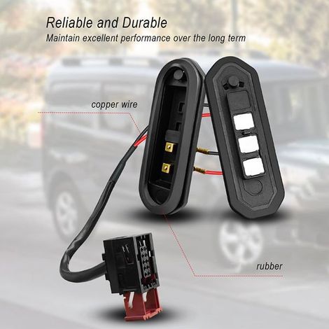 1 set of colors: see photo. Material: ABS. Door contact sensor for sliding doors 68100642AA--BIEMMEDUE (1/5)