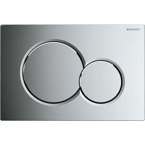 Flush-mounted panel, polished chrome (1/2)