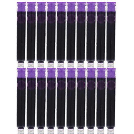 100 cartouches d'encre universelles pour stylo-plume - Fournitures de bureau créatives (1/5)