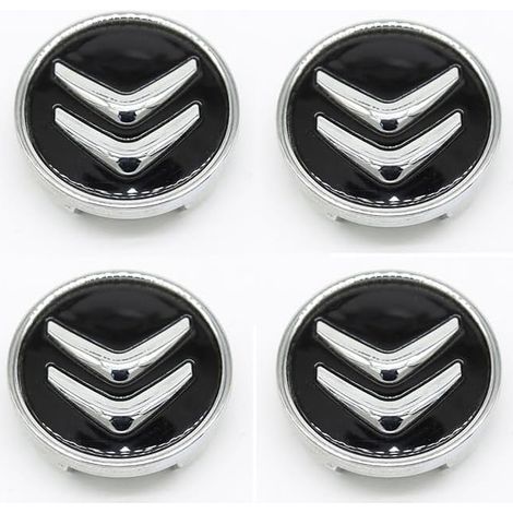 Radkappen für Citroën C2 C4 LC5, 60 mm, mit Felgenmittenlogo, wasserdicht, Zubehör (1/4)
