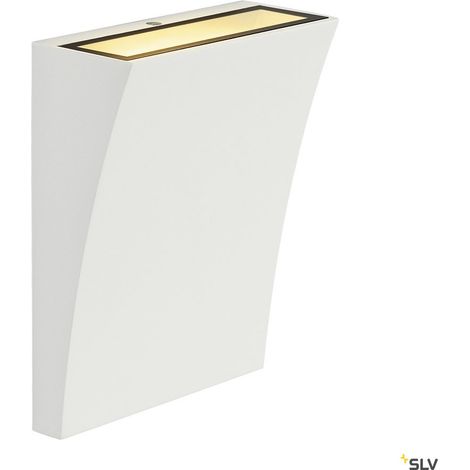 Applique extérieure DELWA blanc LED 10W 3000K IP44 - SLV - 1000340 (1/4)